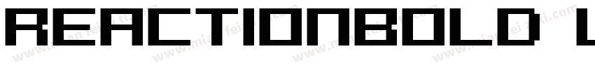 ReactionBold W00 Re字体转换